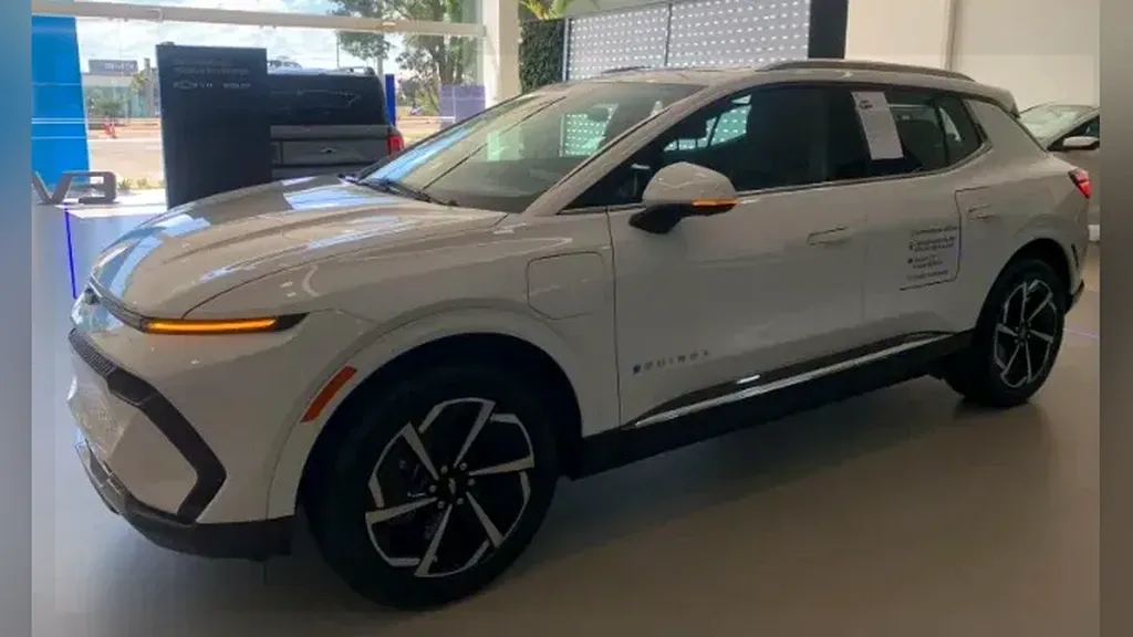 Foto de um chevrolet equinox ev