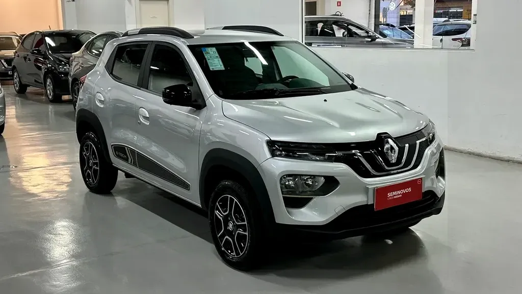 Foto de um renault kwid e-tech electric