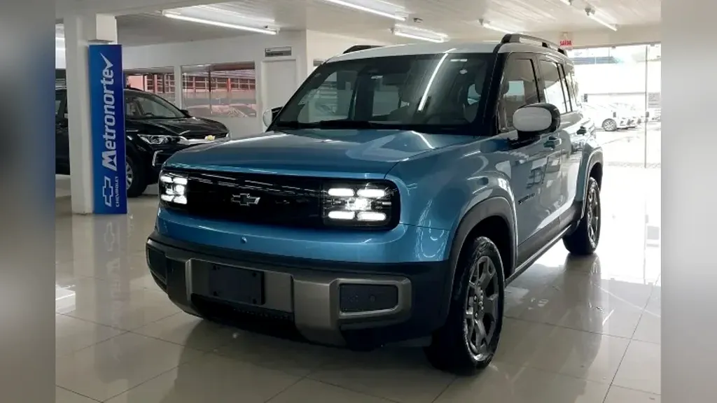 Foto de um chevrolet spark ev