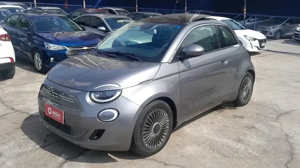 Foto de um fiat 500e
