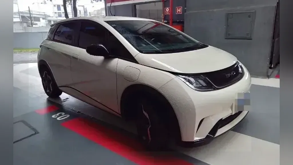 Foto de um byd dolphin mini