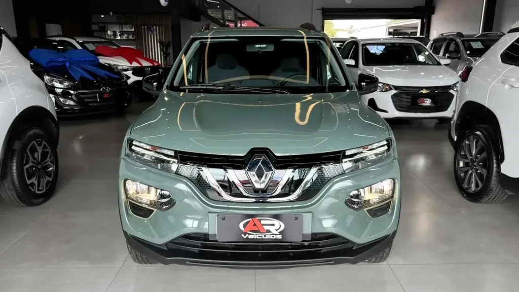 Foto de um renault kwid e-tech electric