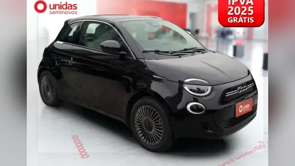 Foto de um fiat 500e