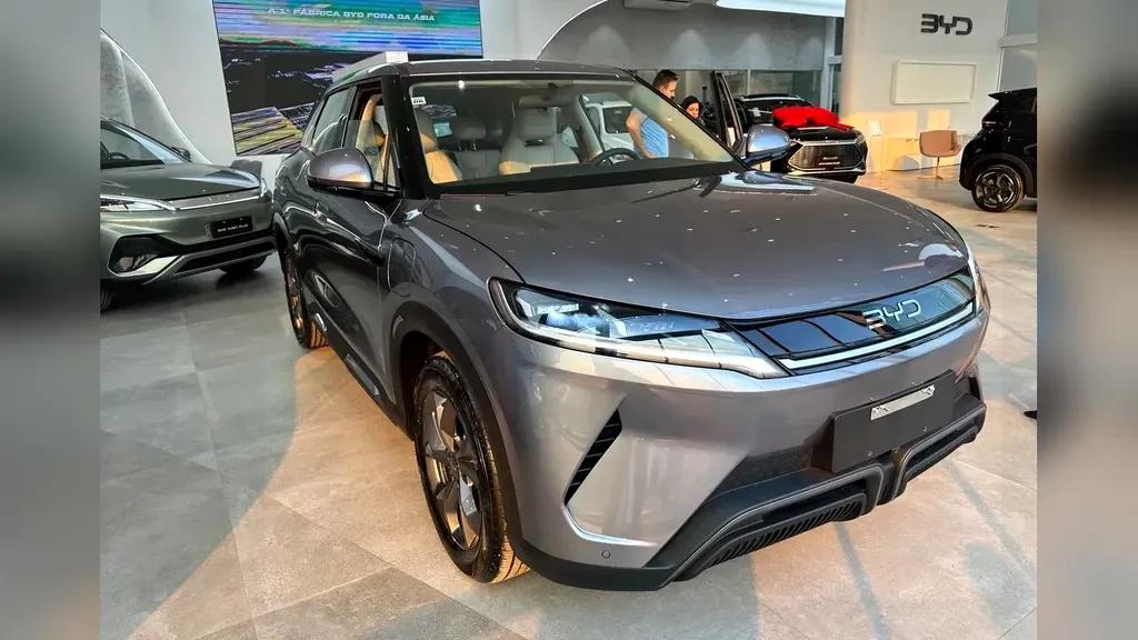 Foto de um byd yuan pro