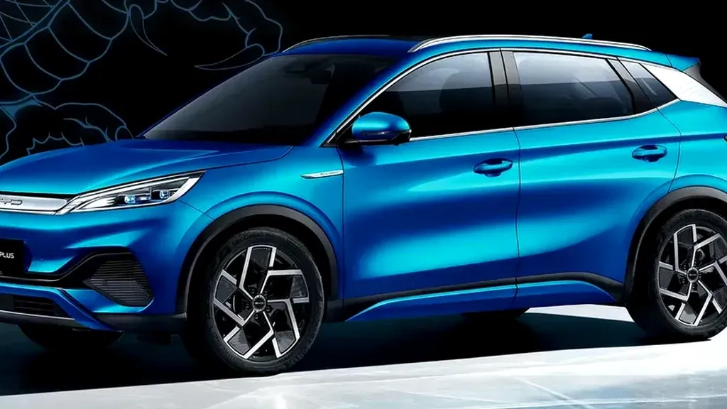 Foto de um byd yuan plus