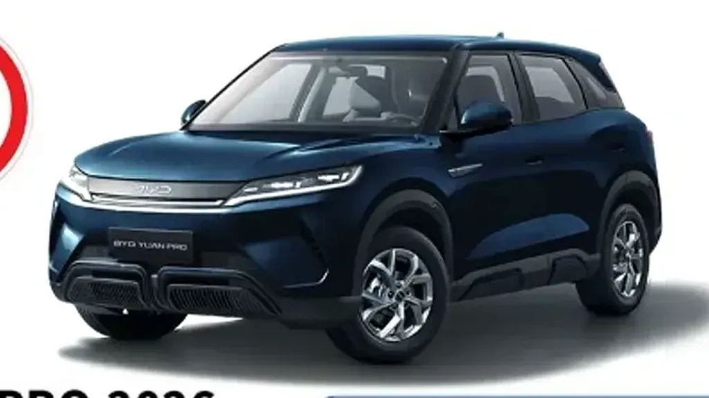Foto de um byd yuan pro