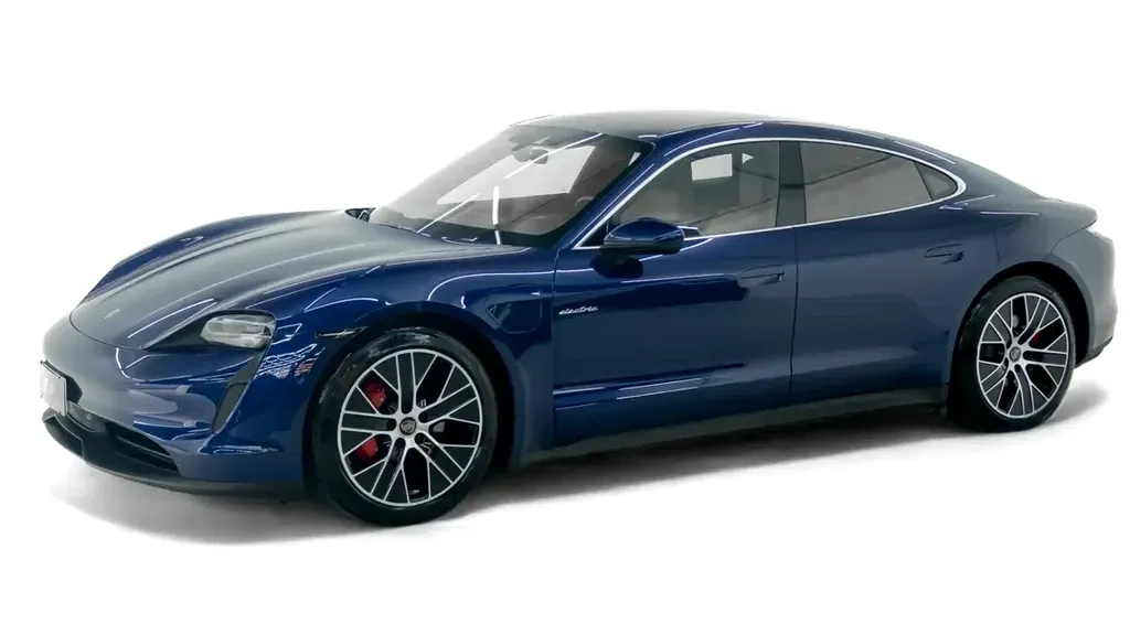 Foto de um porsche taycan