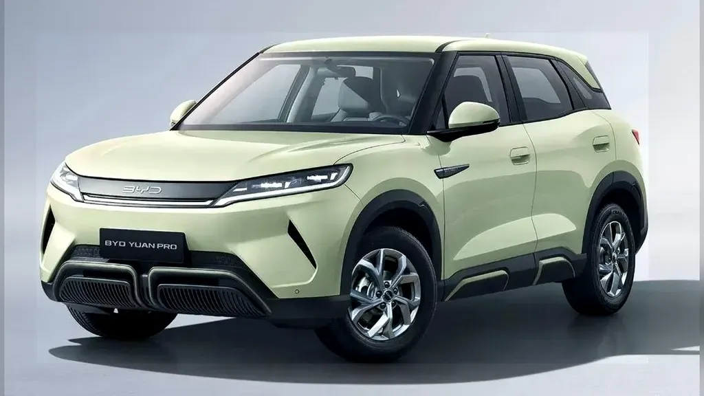 Foto de um byd yuan pro