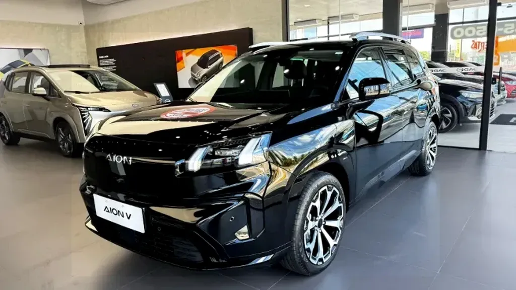 Foto de um gac aion v plus