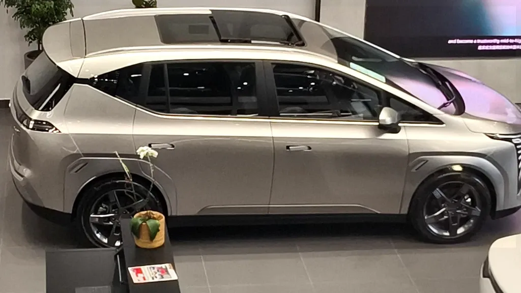 Foto de um GAC Aion Y Plus