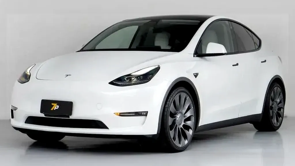 Foto de um tesla model y