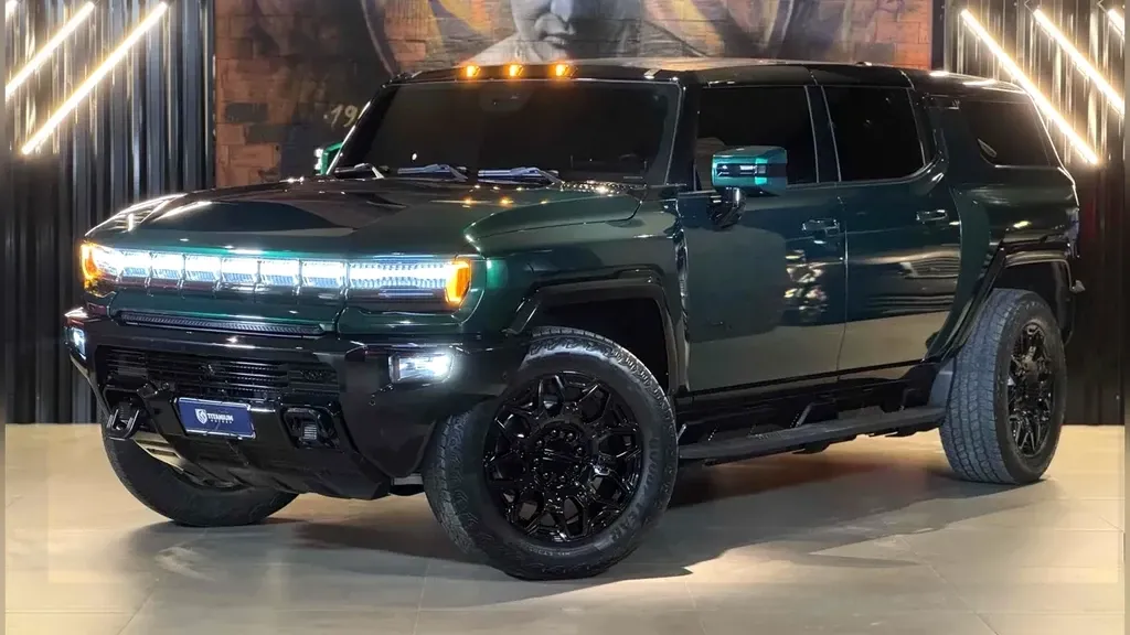 Foto de um gmc hummer ev suv