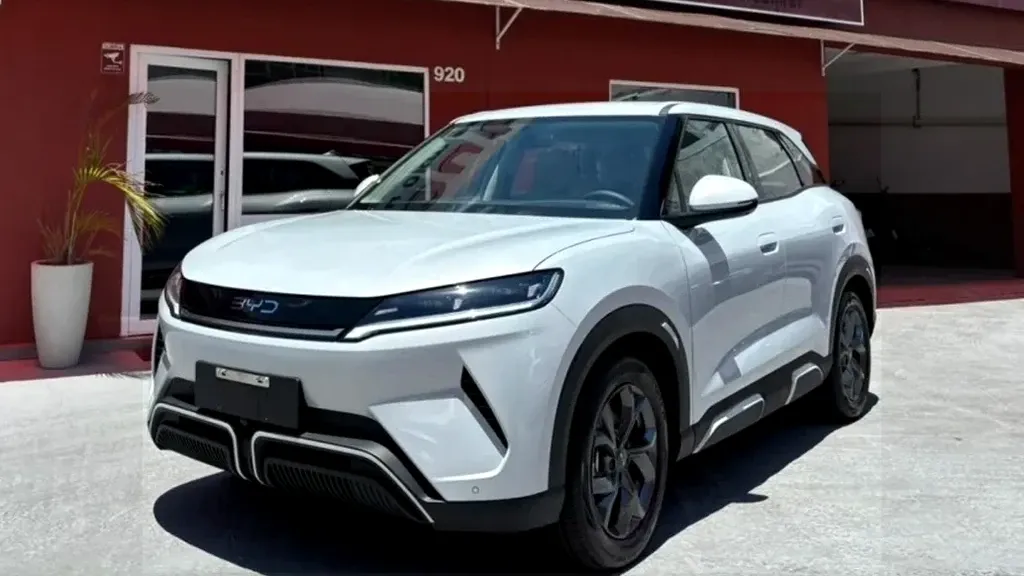 Foto de um byd yuan pro