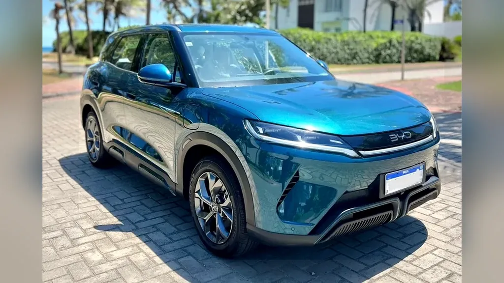 Foto de um byd yuan pro