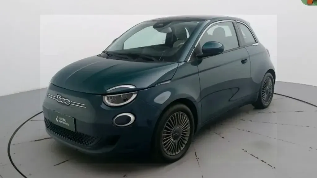 Foto de um fiat 500e