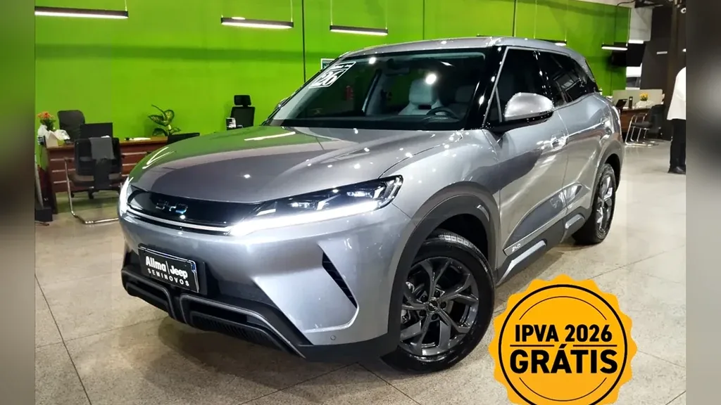 Foto de um byd yuan pro