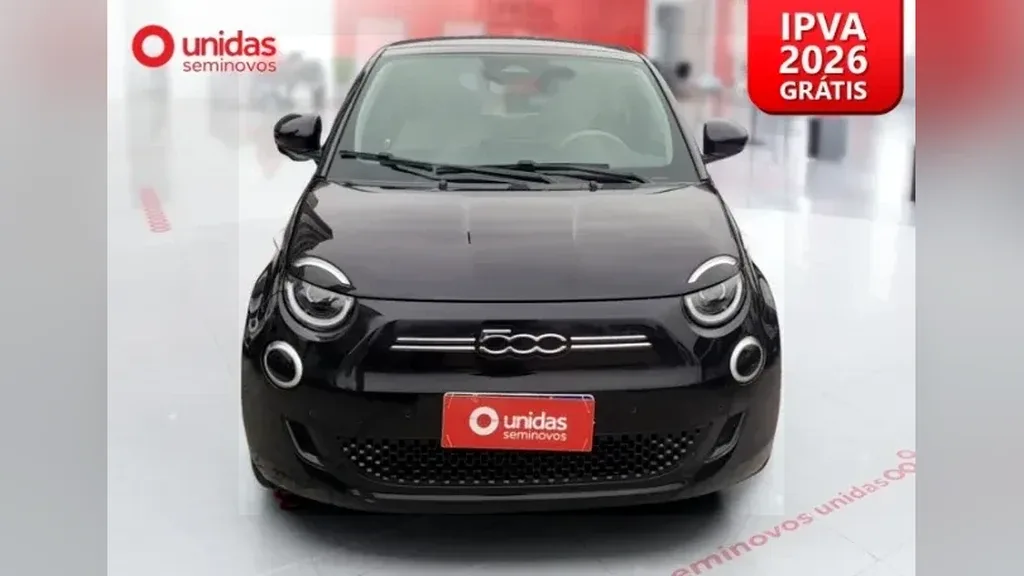 Foto de um fiat 500e