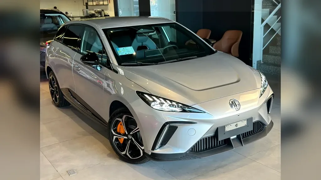 Foto de um mg motor mg4 ev