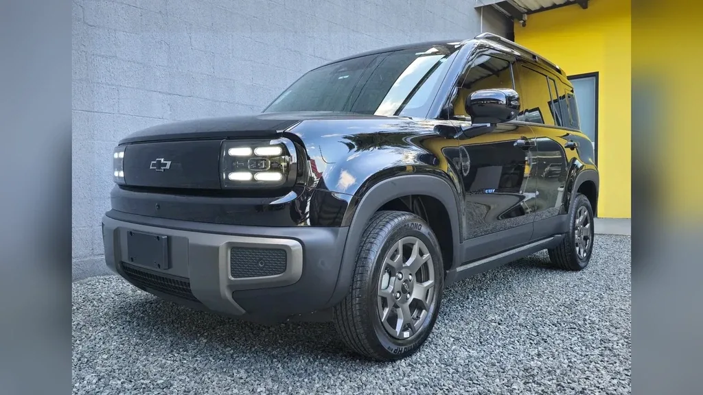 Foto de um chevrolet spark euv