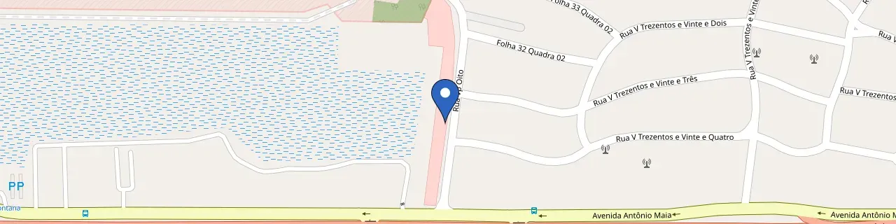 Mapa da estação Invest Solar