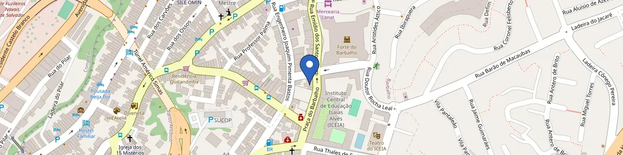 Mapa da estação Studio DK SSA