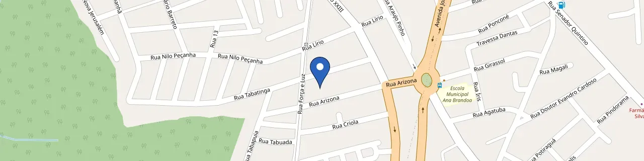 Mapa da estação Life Clinic