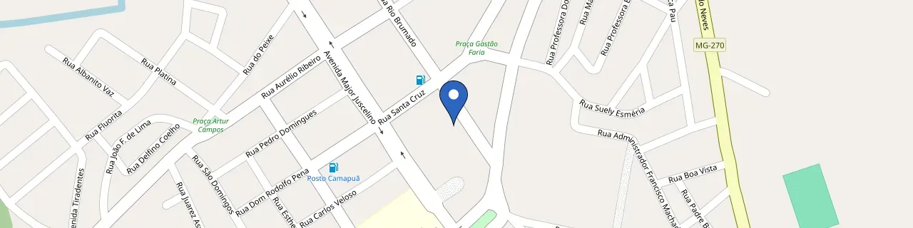 Mapa da estação Elétrica Entre Rios