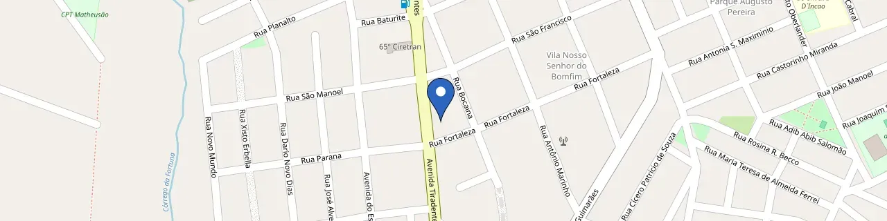 Mapa da estação Solarstar