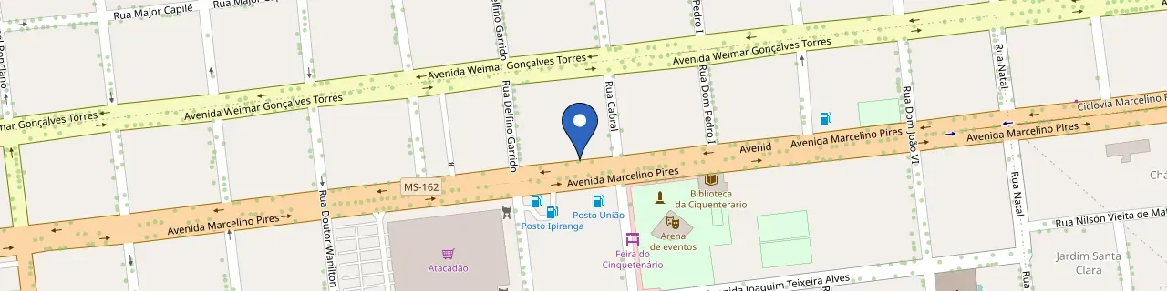 Mapa da estação Equipec