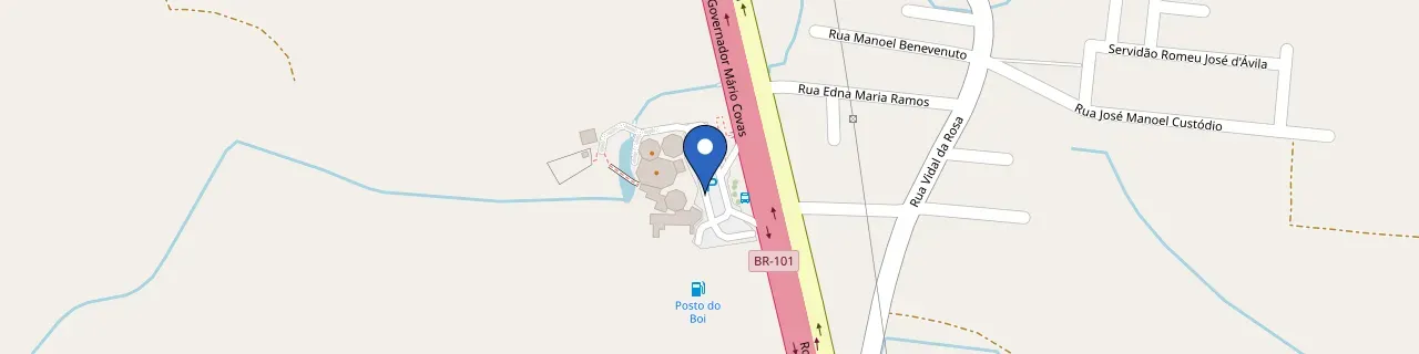 Mapa da estação Engenho Lanches