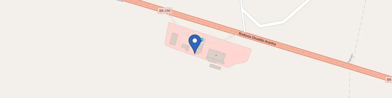 Mapa da estação Posto Paradouro Buffon