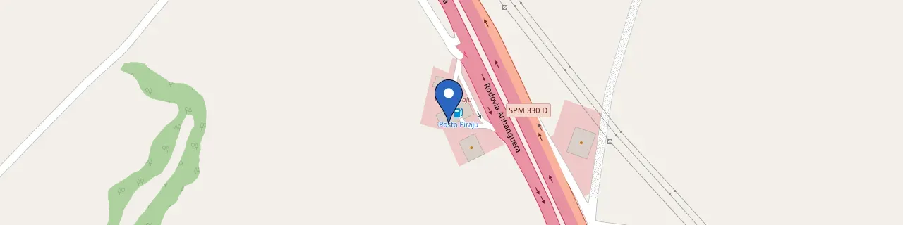 Mapa da estação Alliance Power Solutions - Posto Piraju