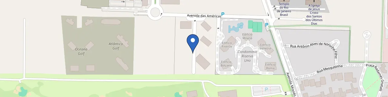 Mapa da estação Residential Condominium Riserva Uno