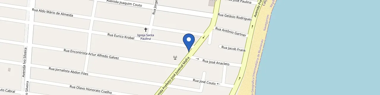 Mapa da estação Top Haus Future Recharge