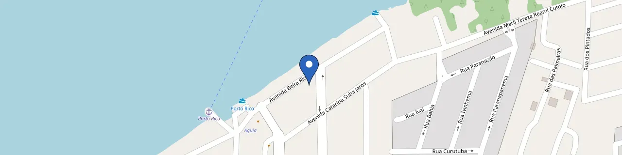 Mapa da estação Porto Rico