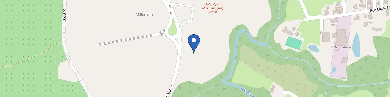 Mapa da estação Pulse Open Mall - WeCharge