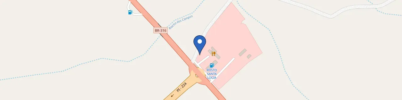 Mapa da estação Andrade & Sales - Elesbão Veloso