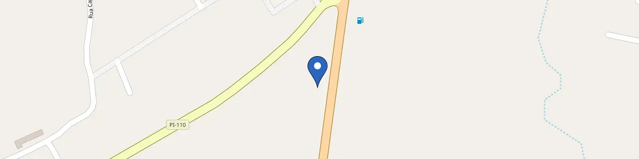 Mapa da estação Andrade & Sales - Piracuruca PI