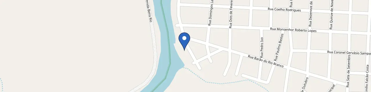 Mapa da estação BR Super Carga - VM Marina Club - Parnaíba