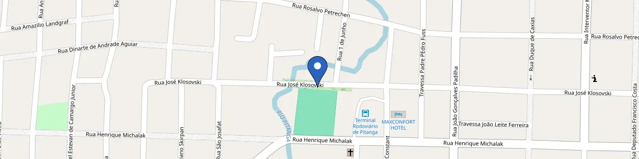 Mapa da estação Hotel Santa Carmem