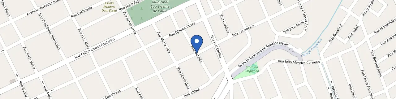 Mapa da estação Supermercado Columbia