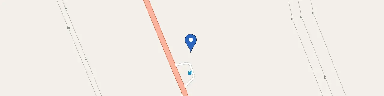 Mapa da estação PlugBRA Posto Ana Terra