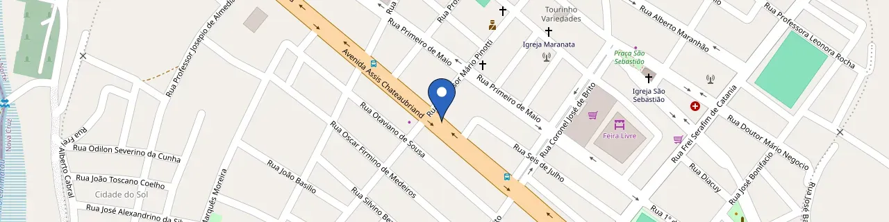 Mapa da estação VAPT - Empório Da Construção