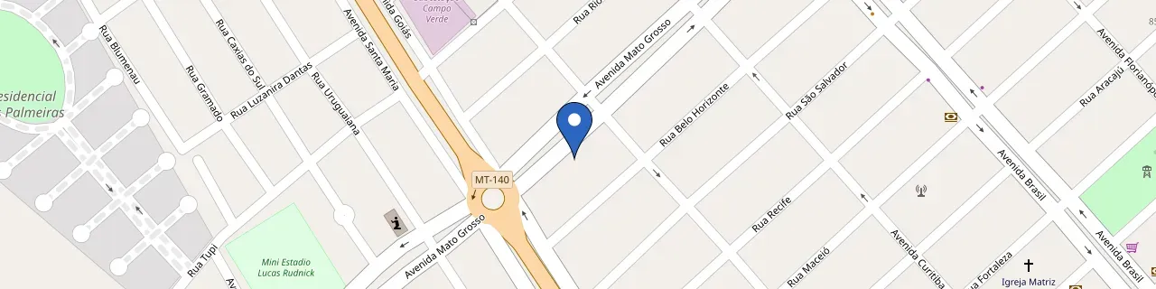 Mapa da estação Retrofit Energias