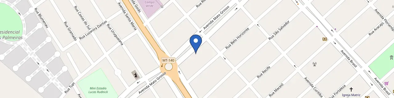 Mapa da estação Retrofit Energias