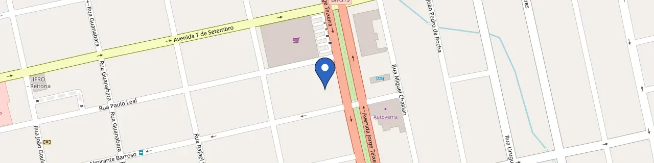 Mapa da estação Provenzano