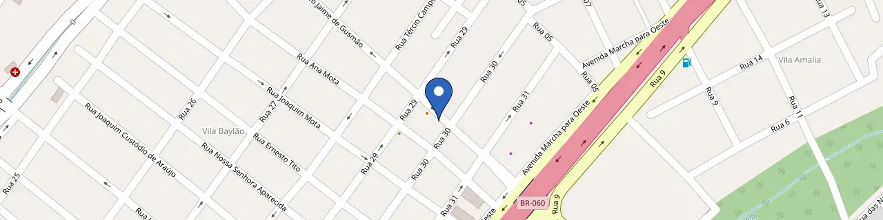 Mapa da estação Restaurante Fogão De Lenha