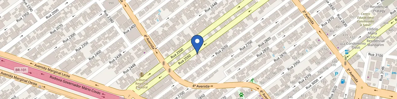 Mapa da estação Stuttgart Motors