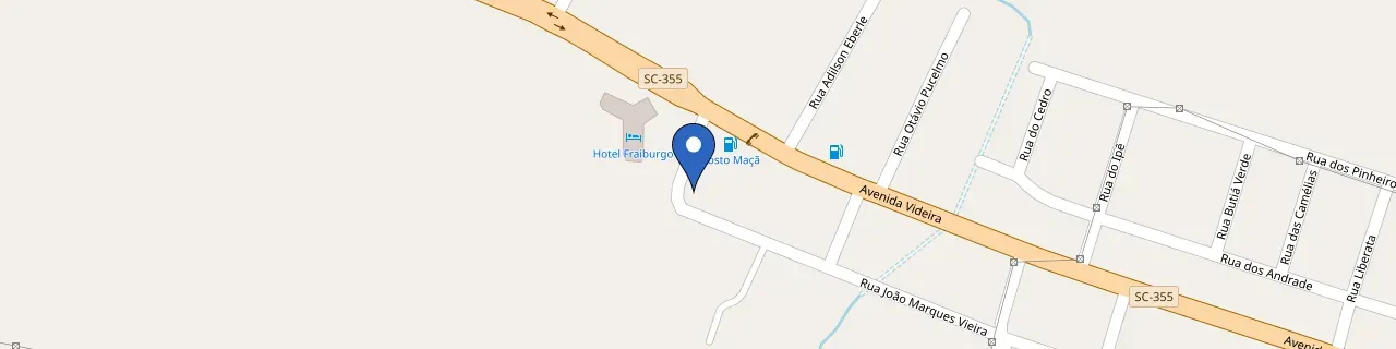 Mapa da estação Posto Maçã - REDE PMX