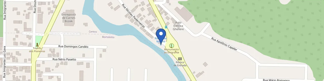 Mapa da estação Posto São Marcos